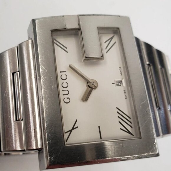 (70632-1) Gucci Chrome Watch - Picture 4 of 14